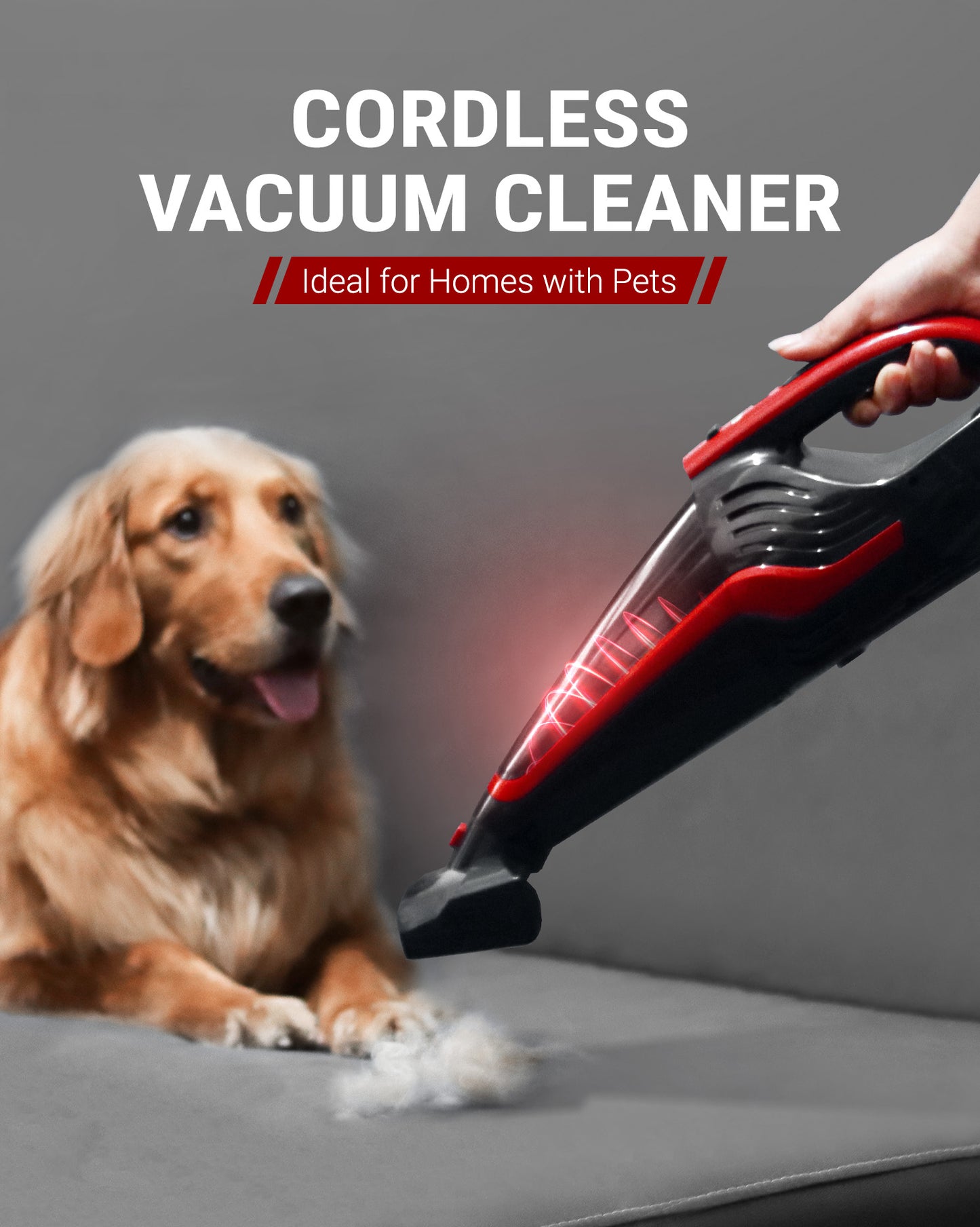 Fireegg Effortless Cleaning Anywhere with the Compact Handheld Vacuum