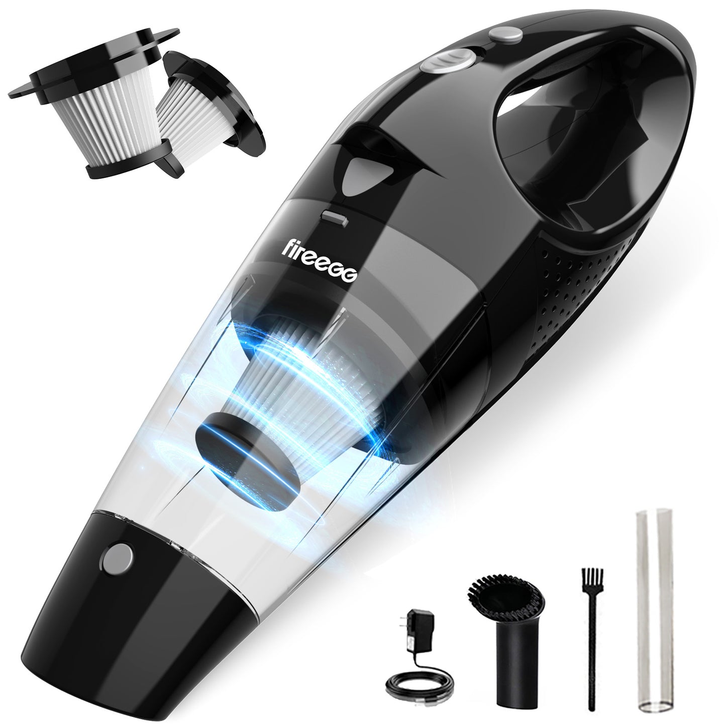 Fireegg High-Performance Handheld Vacuum for Effortless Cleaning Anywhere